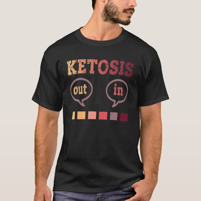 Funny Keto T Shirt (Framsida)