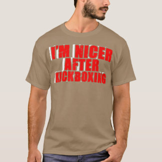 Funny Kickboer Fighter Kickboing MMA Martial Arts  T Shirt