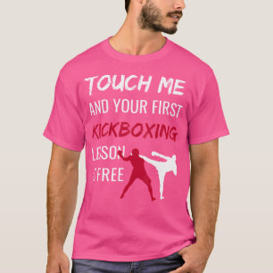 Funny Kickboxing Kick Boxing Sensei T Shirt