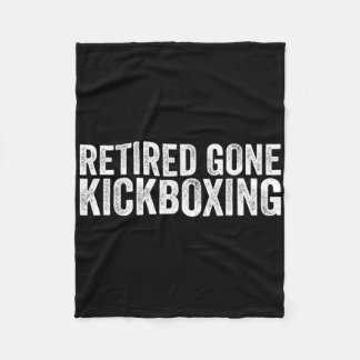 Funny Kickboxing Lover Quotes Muay Thai Kickboxing Fleecefilt
