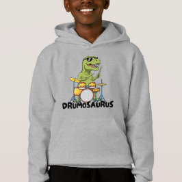 Funny Kid Drummer - Prehistoric Animal  T Shirt