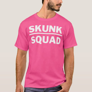 Funny Kid Skunk Squad T Shirt