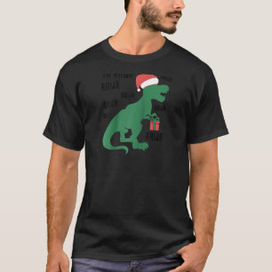 Funny Kid Tee Dinosaur Fa Ra Rawr Rawr Christma