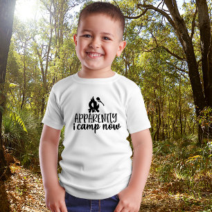 Funny Kids Camping T-Shirt