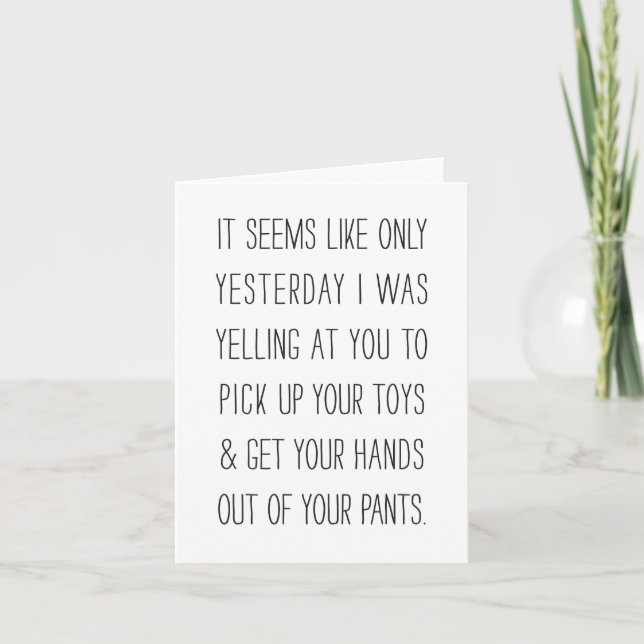 Funny Kids Grattis på födelsedagen Humor Kort (Framsida)