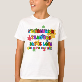 Funny Kids Jigszle Puzzle Tee