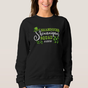 Funny Kids Shenanigans Squad Irish of Lucky Saint T Shirt