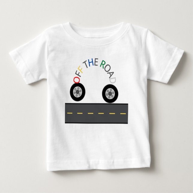 Funny Kids White T Shirt (Framsida)