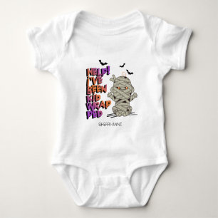 Funny Kidwrapped Mummy Baby Orange ID683 T Shirt