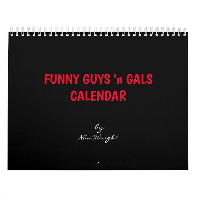 Funny Killar och Gals Kalender (Omslag)
