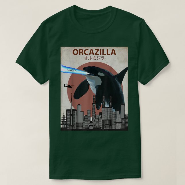 Funny Killer Whale   Orca Lovers Gift  T Shirt (Design framsida)