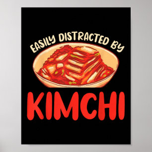 Funny Kimchi Sayed koreanska Bbq Älskare Poster