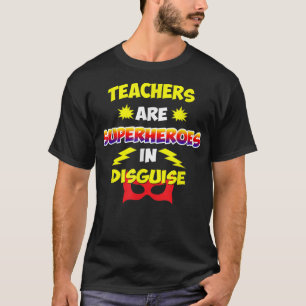Funny Kindergarten Teacher - Superheroes Superpow T Shirt