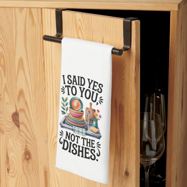 Funny Kitchen Series Design #11 Kökshandduk (Thirds Fold)