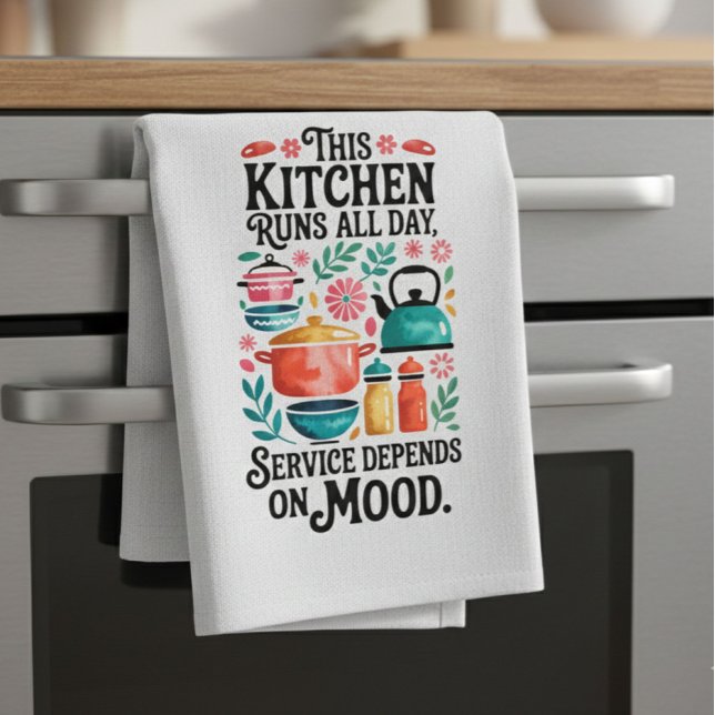 Funny Kitchen Towel Quote Dish  Kökshandduk (Skapare uppladdad)