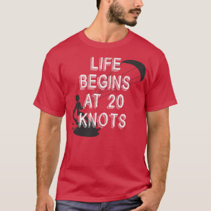 Funny Kiteboarder Quote Vatten sport Kitesurfing T Shirt