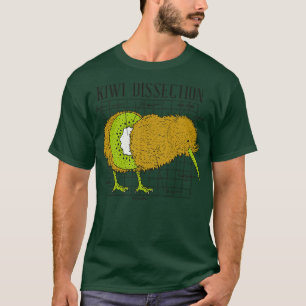 Funny Kiwi Bird Dissection Funny Science Biology H T Shirt