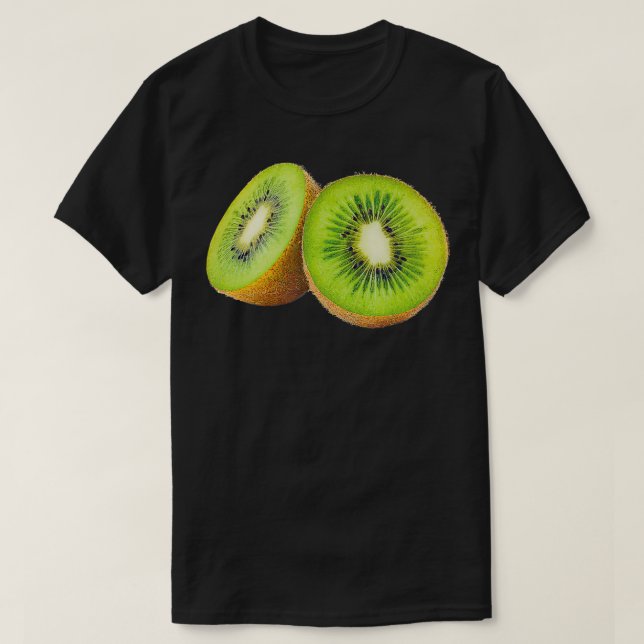 Funny Kiwi Fruit Vacation Beach Bassäng Party kiwi T Shirt (Design framsida)