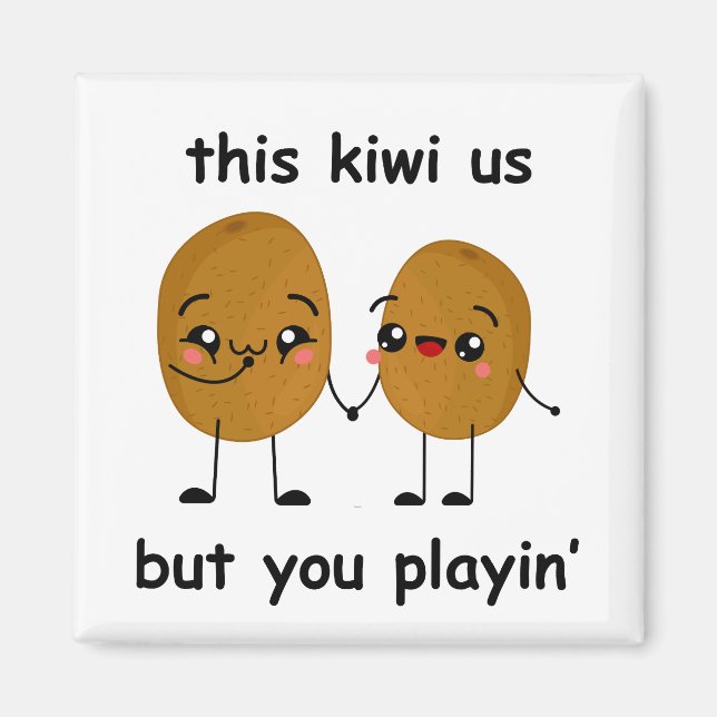 Funny Kiwi Magnet (Framsidan)