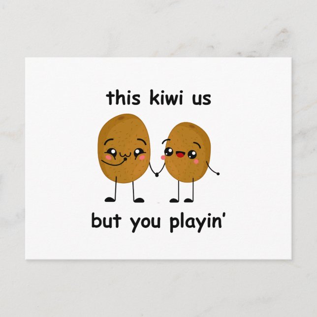Funny Kiwi Vykort (Framsida)