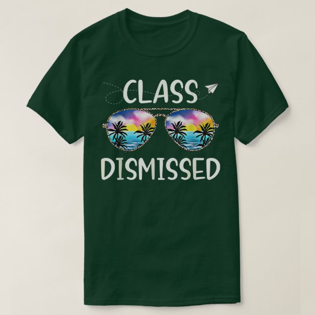 Funny klass avskedad lärare Adjö Hej T Shirt (Design framsida)