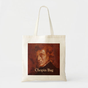 Funny klassisk chopin-säck - budgetutskrift på en  tygkasse