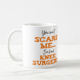 Funny Knee Surgery Recovery "Skräm" Kaffemugg