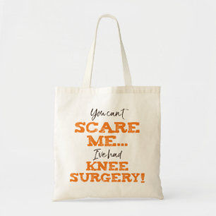 Funny Knee Surgery Recovery "Skräm" Tygkasse