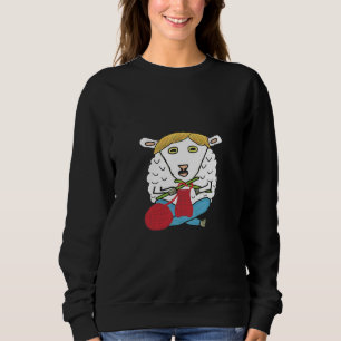 Funny Knitting Sheep T Shirt