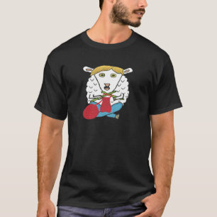 Funny Knitting Sheep T Shirt