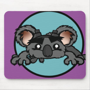 FUNNY KOALA BEAR MOUSE PAD MUSMATTA