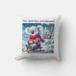 Funny Koala Nursery Pillow for Kids’ Rooms Kudde