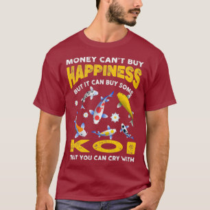 Funny Koi Älskare Joke säger "Gift Idea" för Koi T Shirt
