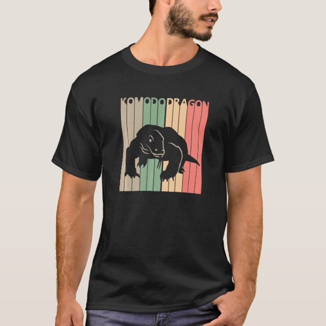 Funny Komodo Dragon Costume T Shirt (Framsida)