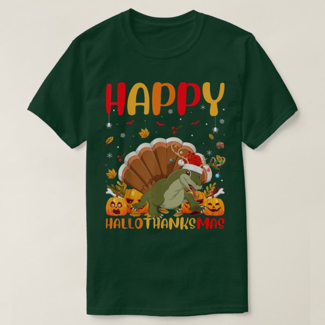 Funny Komodo Dragon Lover Happy Komodo Dragon Hell T Shirt (Design framsida)