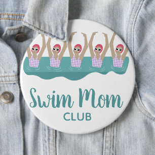 Funny konstgjord Synchro Swimming Swimmers Simma M Knapp