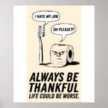 Funny Kontors humor: Papper konst av tandborste & 