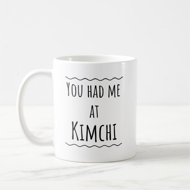 Funny koreansk Gift Idea Kaffemugg (Vänster)