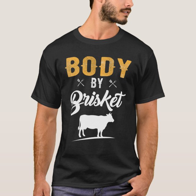 Funny Kött Rökning BBQ Grill Älskare Pit Master Sm T Shirt (Framsida)