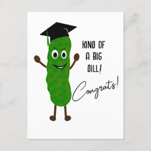 Funny Kreativ Studenten Pun Dill Studenten-kort Vykort