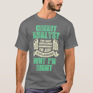 Funny Kredit Analyst Gift T Shirt