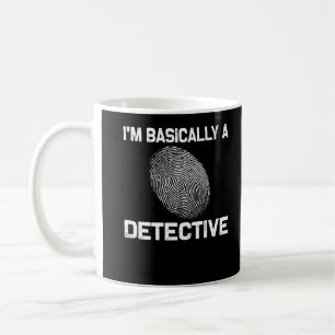 Funny kriminalpolis Brottsutredning Drama Reader Kaffemugg
