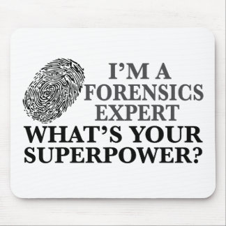 Funny kriminalteknisk expert musmatta