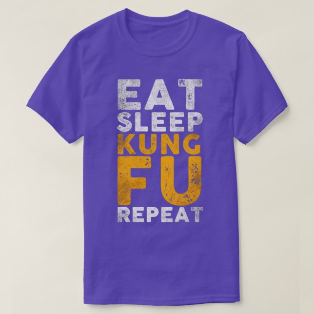 Funny Kung fu T Shirt (Design framsida)