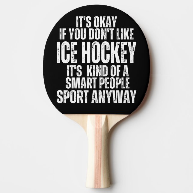 FUNNY-KVOTER FÖR ICE HOCKEY PINGISRACKET (Framsidan)