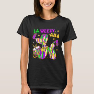 Funny La Weezy Ana Mardi Gras Carnival Cake Walk M T Shirt