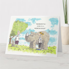 Funny Labradoodle Kort