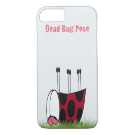Funny Ladybug Dead Kryp Yoga Pose