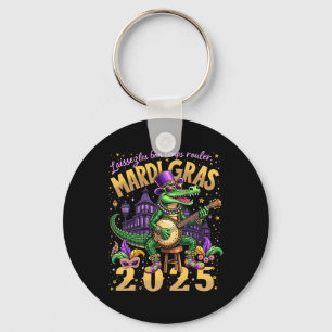 Funny Laissez Les Bon Temps Rouler Mardi Gras 2025 Nyckelring