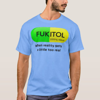 Funny läkemedelsfukitol kapsel Pharmacy humor T Shirt